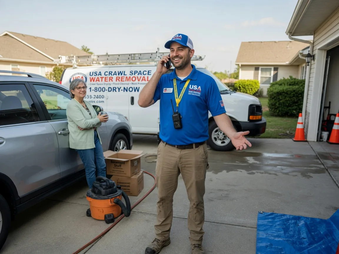 Crawl Space Water Removal Mansfield, GA FAQs